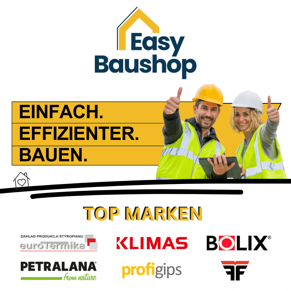 WDVS Steinwolle 034 und EPS 032 Fassadendämmung 200–400 m² | ETA-geprüft